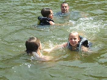 Summer fun at Lake Keystone and Bear's Glen Cabins